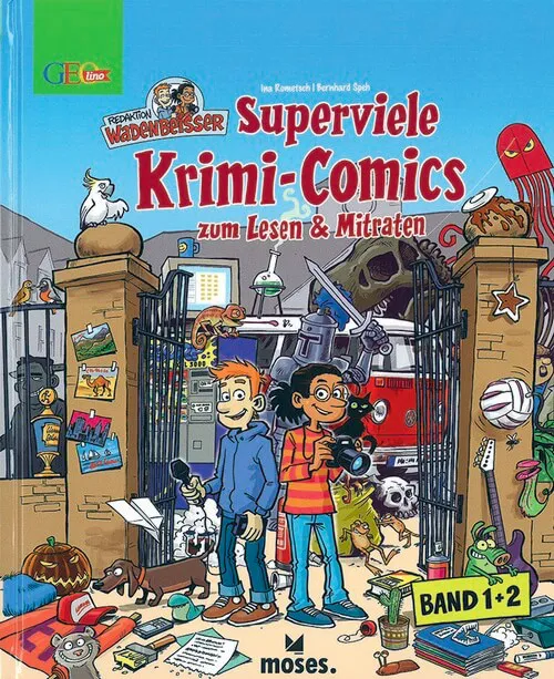 Rometsch I., Superviele Krimi-Comics zum Lesen & Mitraten