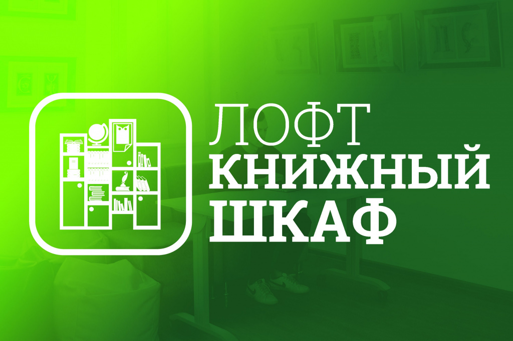 Лофт "Книжный шкаф"