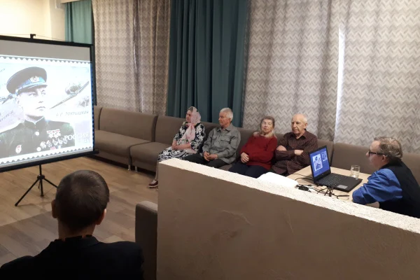 Встреча с пенсионерами МБУ по обслуживанию лиц пожилого возраста и инвалидов «Ветеран»