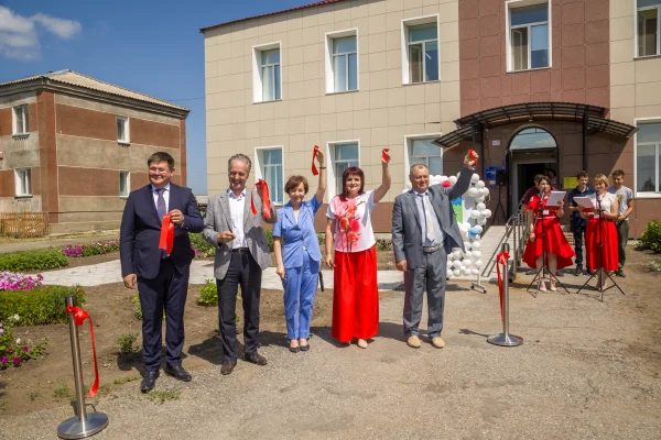 В Чистоозерном районе открылась первая детская модельная библиотека
