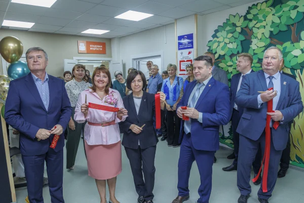 Библиотека с муфельной печью открылась в Искитимском районе 