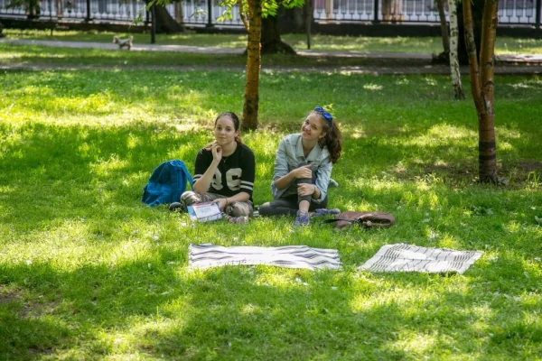 Библиотека на траве