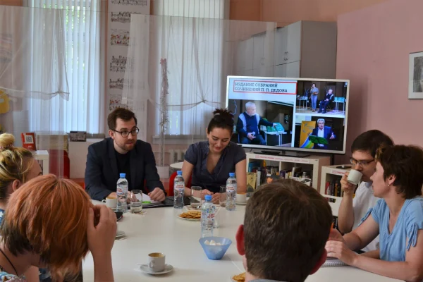 Встреча с директором Гёте-Института в Новосибирске Пером Брандтом