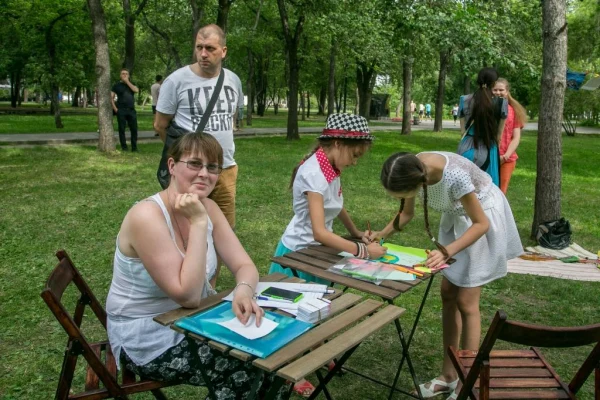 Библиотека на траве
