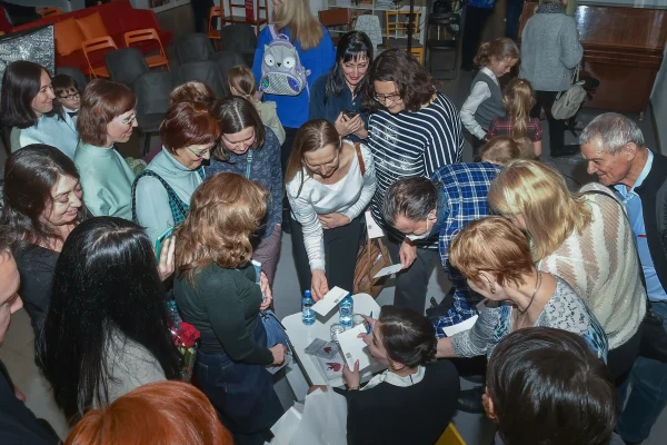 Творческая встреча с Анной Жаровой, народной артисткой России, прима-балериной НОВАТ