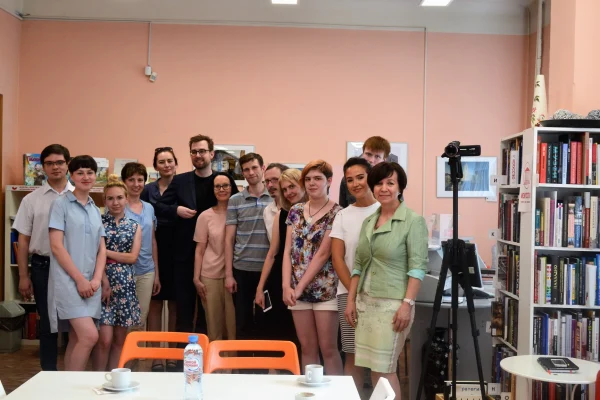 Встреча с директором Гёте-Института в Новосибирске Пером Брандтом
