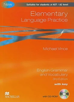 Vince, M. Elementary language practice: English grammar and vocabulary: with key 