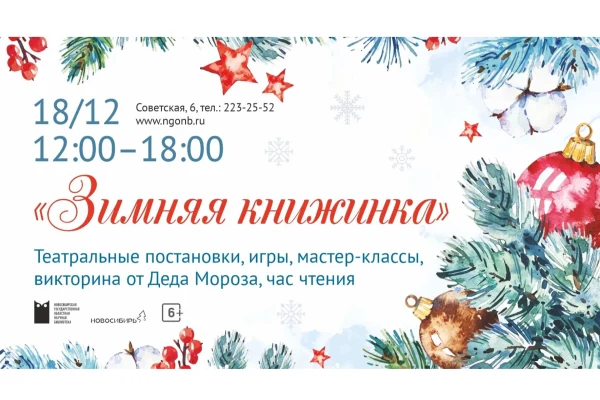 «Зимняя книжинка» в НГОНБ