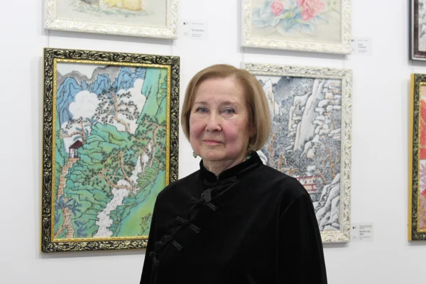 Открытие выставки китайской живописи в Год Дракона