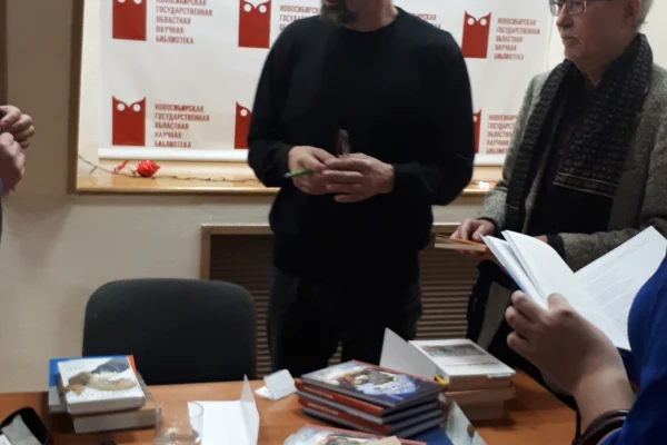 Творческая встреча с писателем Михаилом Тарковским