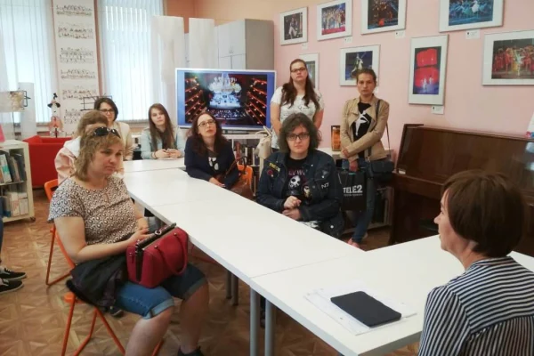 Экскурсия для молодых библиотекарей